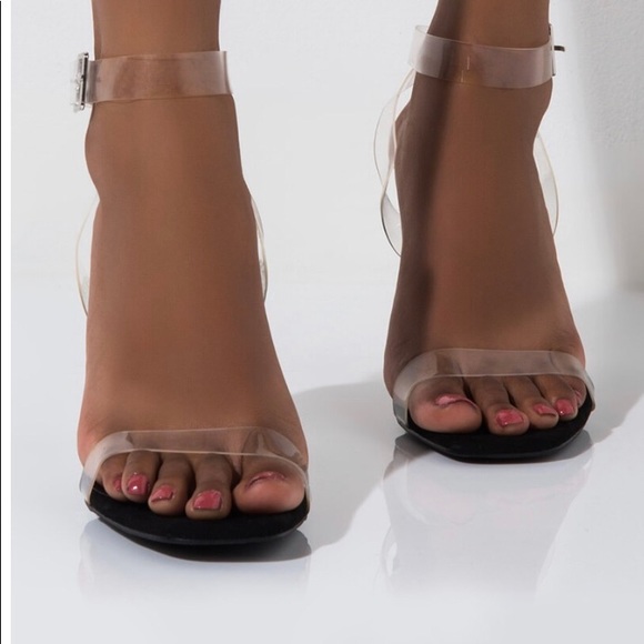 CAPE ROBBIN DRIVE ME INSANE CHUNKY HEEL DIAMOND - Picture 3 of 6